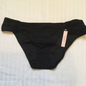 Victoria’s Secret Black Knockout Bikini Swim Bottom Medium